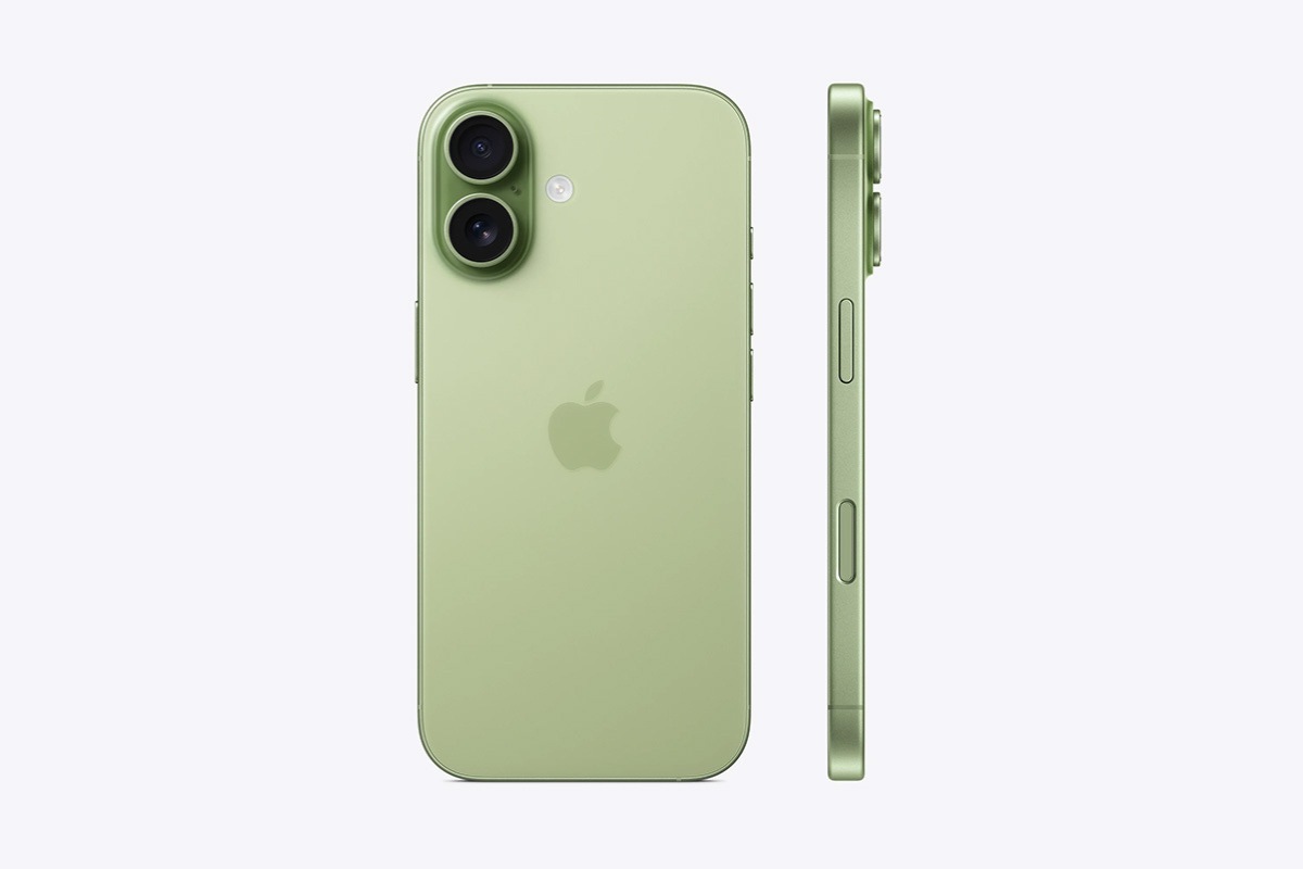 Bảng màu iPhone 17 thường: Màu lá xô thơm