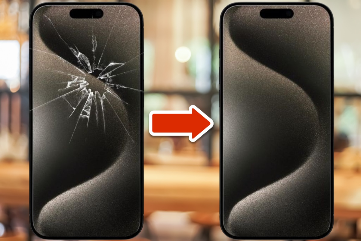 Thay màn khi iPhone bị vỡ màn hình