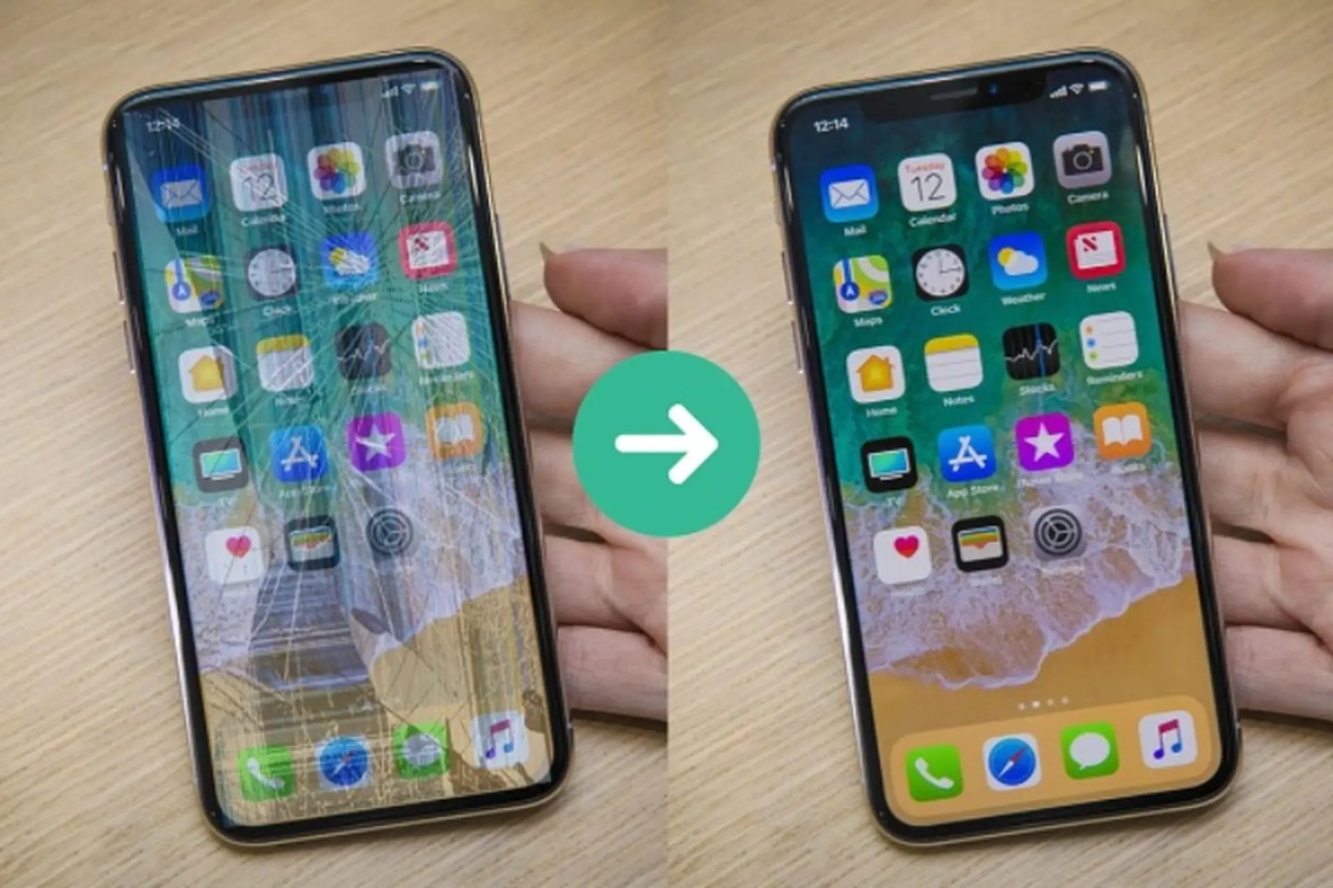 Cách phân biệt mặt kính và màn hình trong iPhone