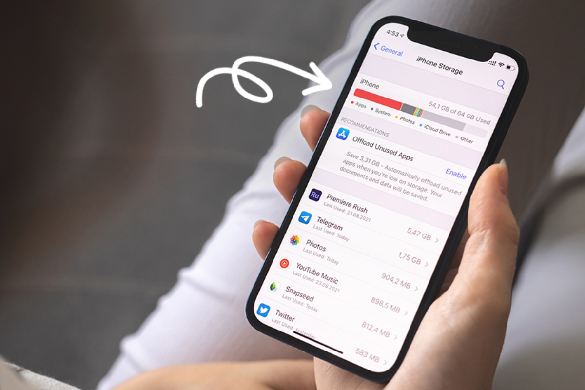 Cách khắc phục tình trạng không load được dung lượng iPhone