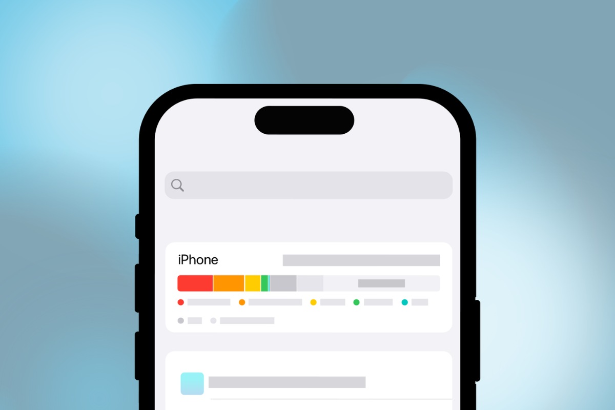 Chưa cập nhật iOS là một trong những nguyên khiến iPhone không xem được dung lượng