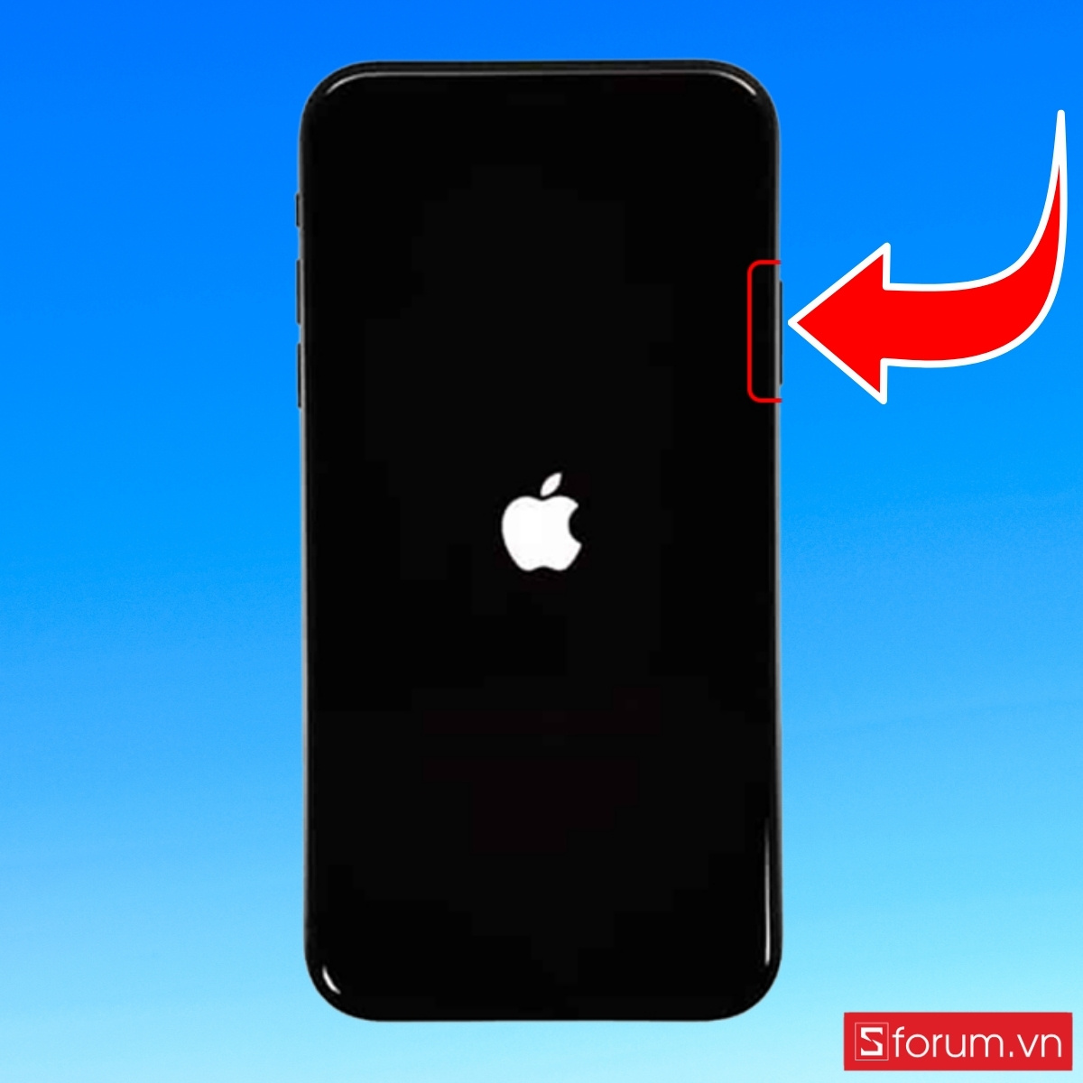 Khởi động lại iPhone để đảm bảo mọi thay đổi