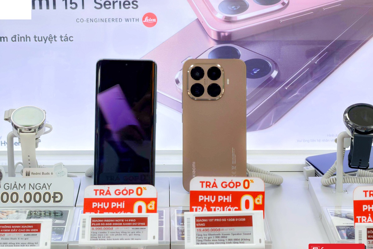 Hướng dẫn mua trả góp Xiaomi 15T 0 lãi suất tại CellphoneS từ A đến Z