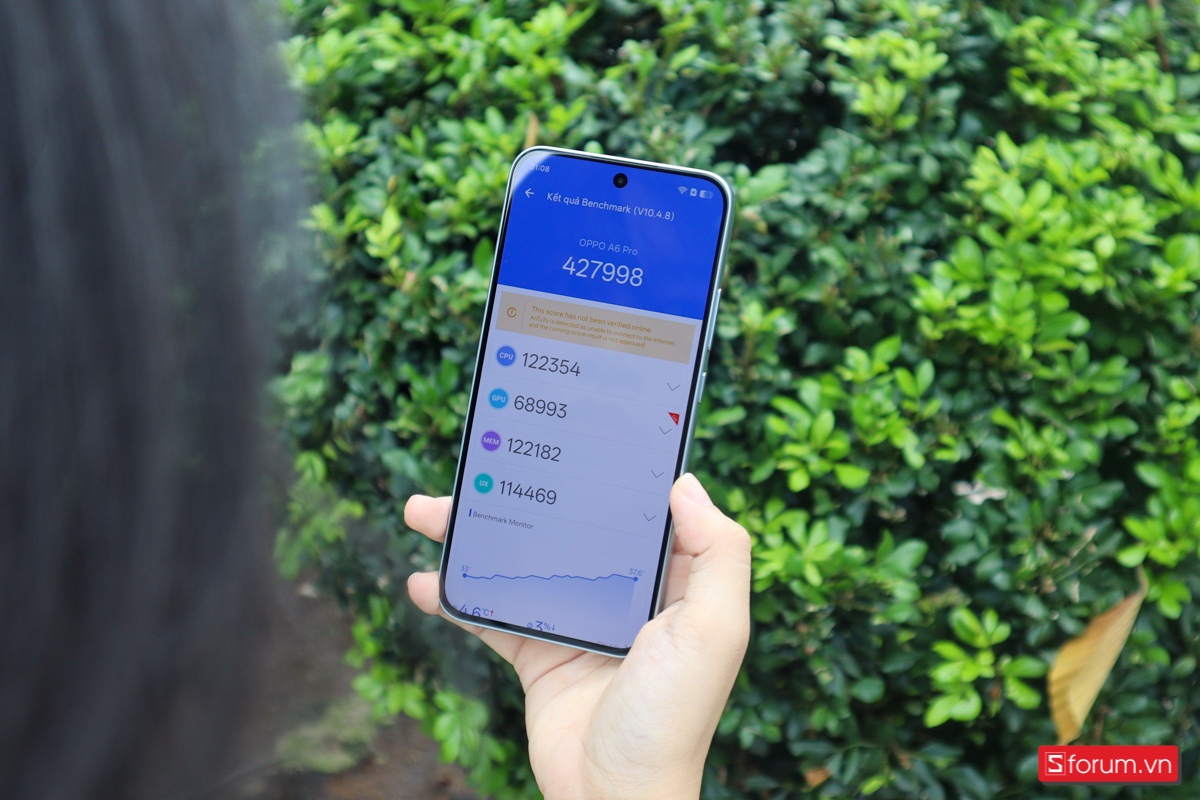 OPPO A6 Pro AnTuTu đạt bao nhiêu điểm?