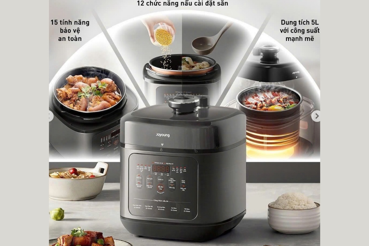 Nồi áp suất Joyoung có tốt không ưu điểm 4