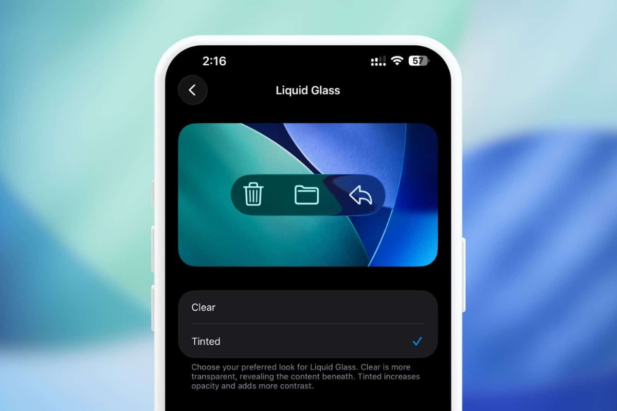 iOS 26.1 mang lại gì cho người không thích Liquid Glass?