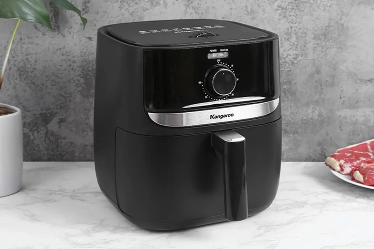 Nồi chiên không dầu hãng nào tốt? Review nồi chiên không dầu Kangaroo