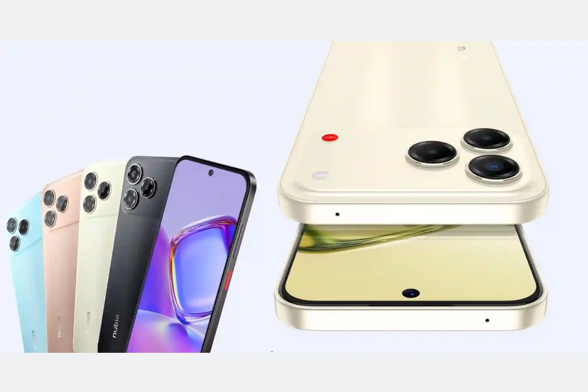 Nubia V80 Design có mấy màu hình 1