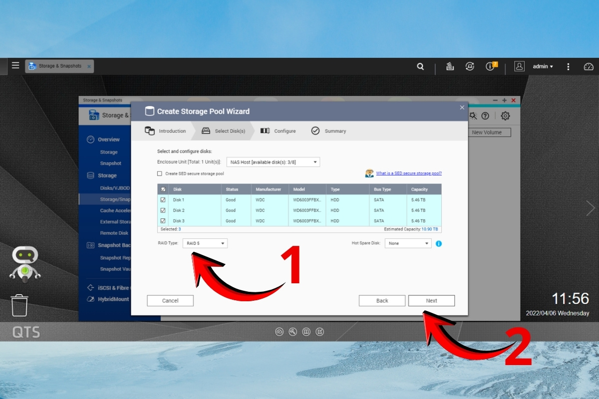 Chi tiết cách cài đặt RAID 33