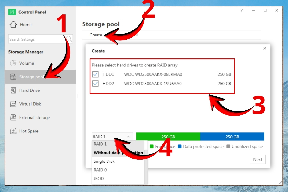 Chi tiết cách cài đặt RAID 40