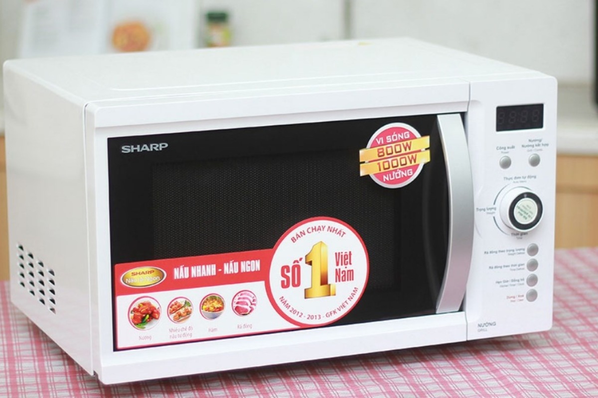 Lò vi sóng hãng nào tốt hiện nay lò vi sóng Sharp
