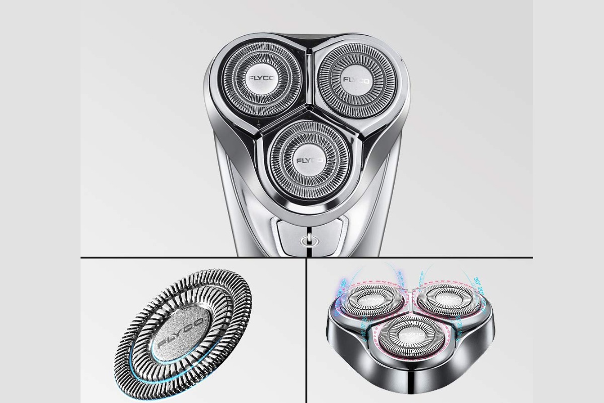 Review Máy cạo râu 3 lưỡi Flyco FS197VN