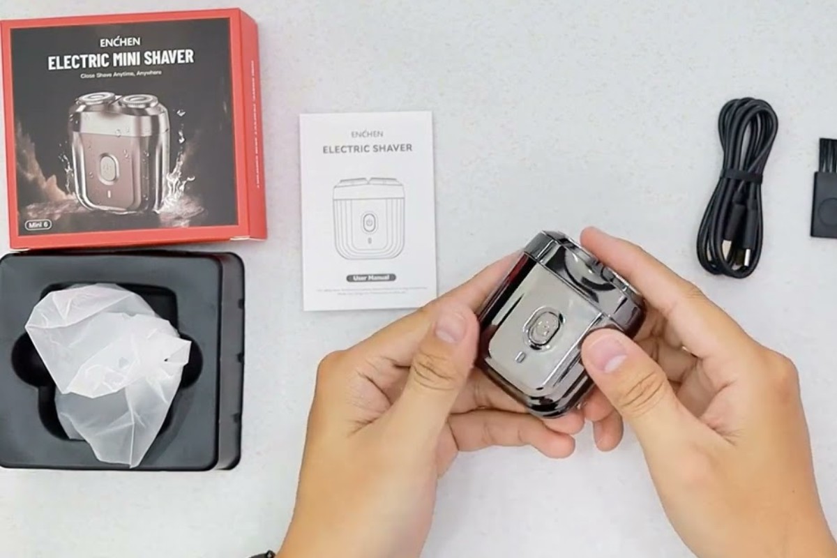 Review máy cạo râu mini đáng mua nhất hiện nay Enchen Mini 