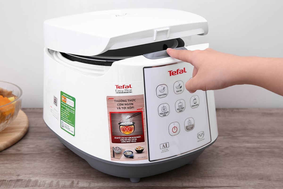 Review nồi cơm điện Tefal 1.8L nhược điểm 