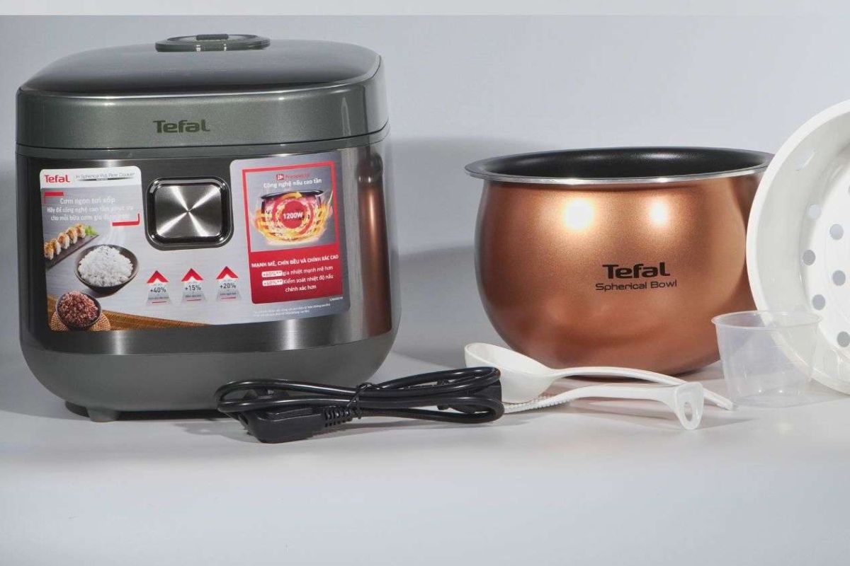 Review nồi cơm điện Tefal 1.8L dung tích 1.8L