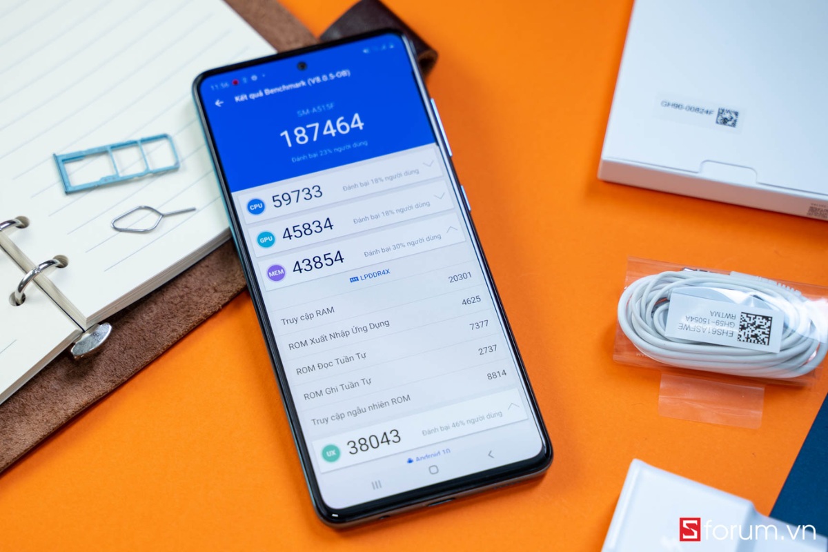 Thông số của Samsung A51 4