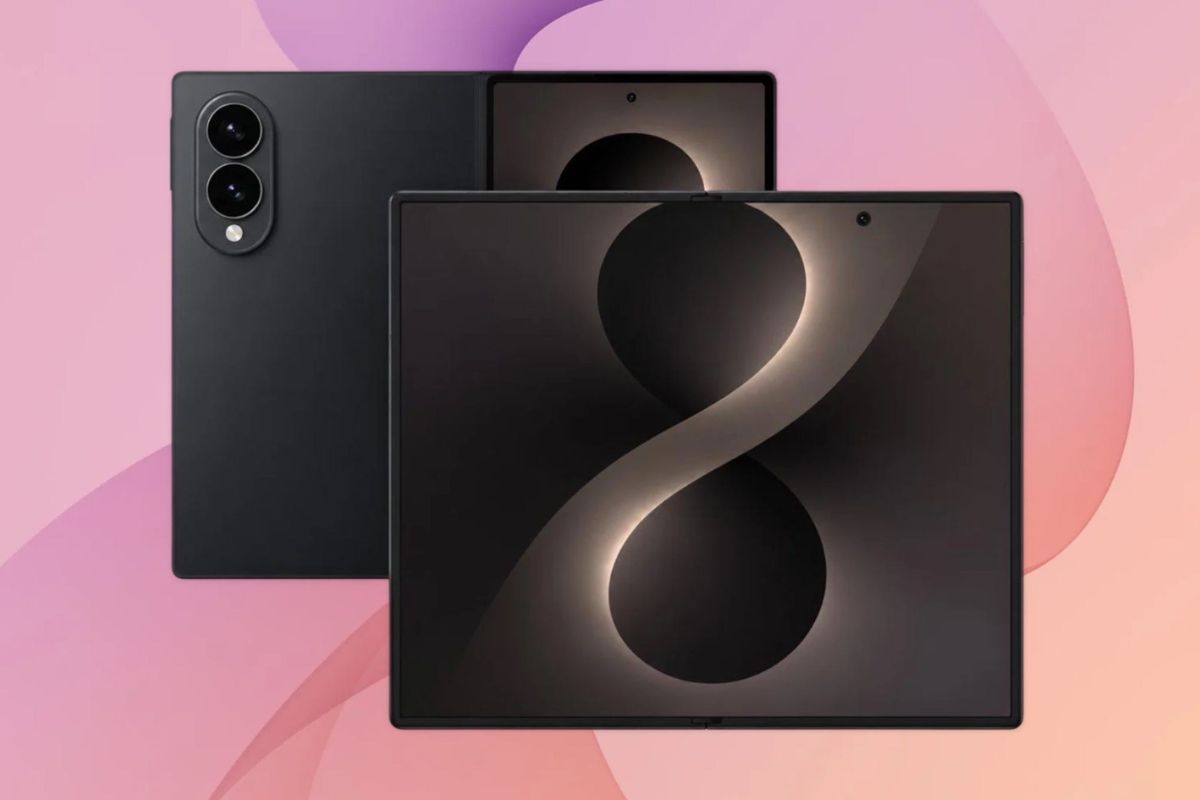 Thiết kế Samsung Galaxy Z Fold 8 với màn hình gập và bản lề mới