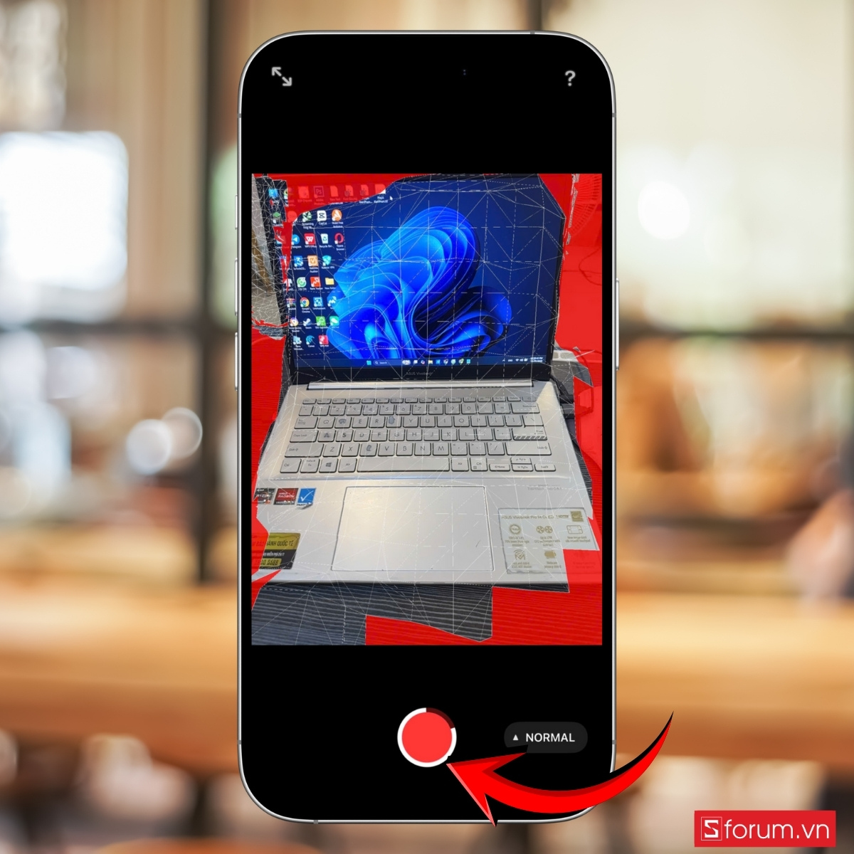 Các bước scan 3D trên iPhone bằng cảm biến LiDAR di chuyển vật thể