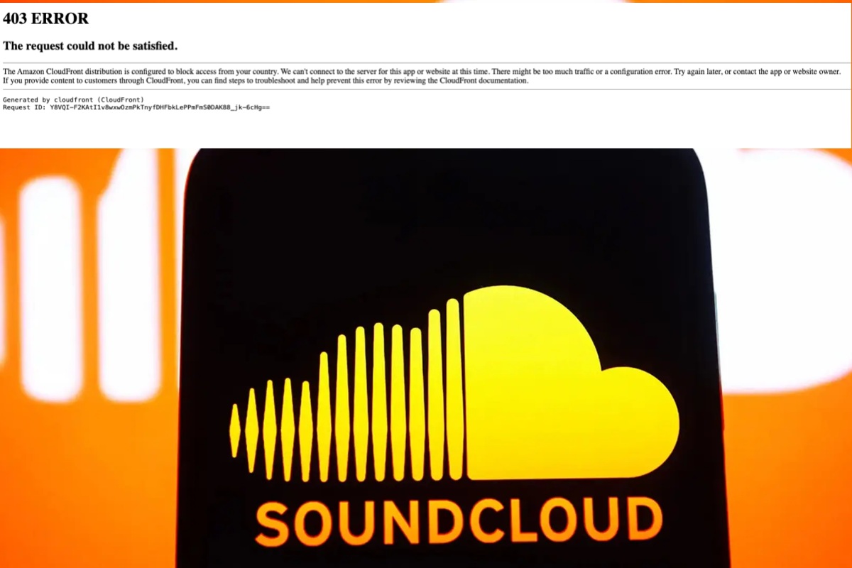 Tình trạng SoundCloud không thể truy cập bắt đầu từ khi nào