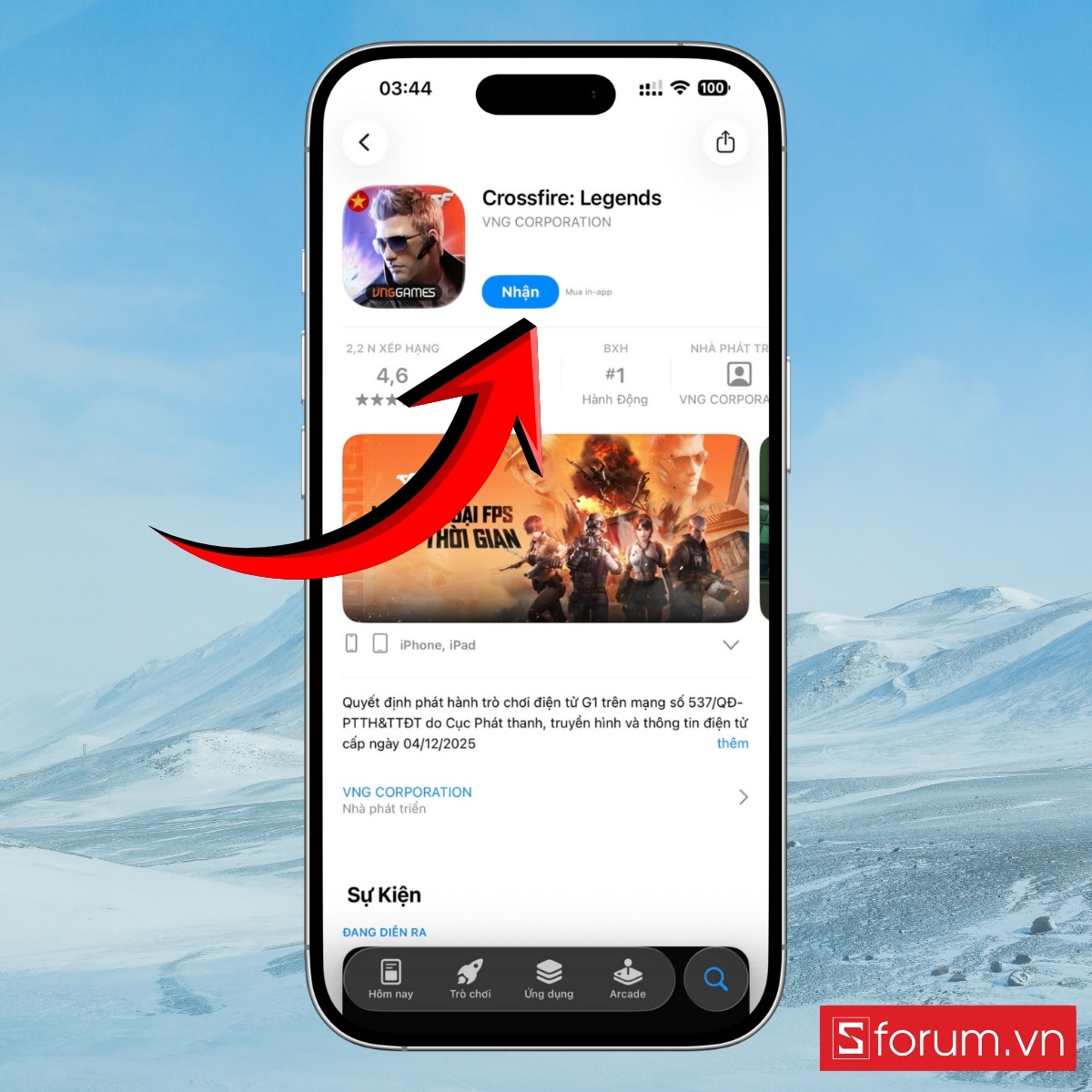 Cách tải Crossfire Legends trên iOS 3