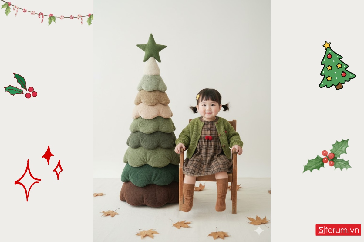 Prompt tạo ảnh Noel bằng AI cho bé được yêu thích nhất 33