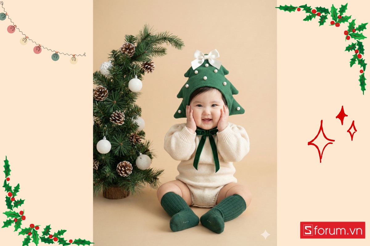 Prompt tạo ảnh Noel bằng AI cho bé được yêu thích nhất 4