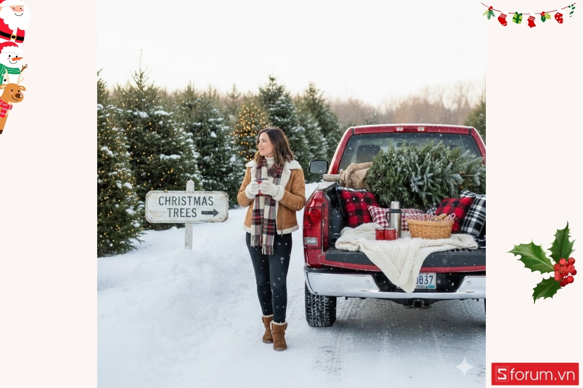 Gợi ý các mẫu prompt tạo ảnh Noel bằng AI dành riêng cho nữ 6