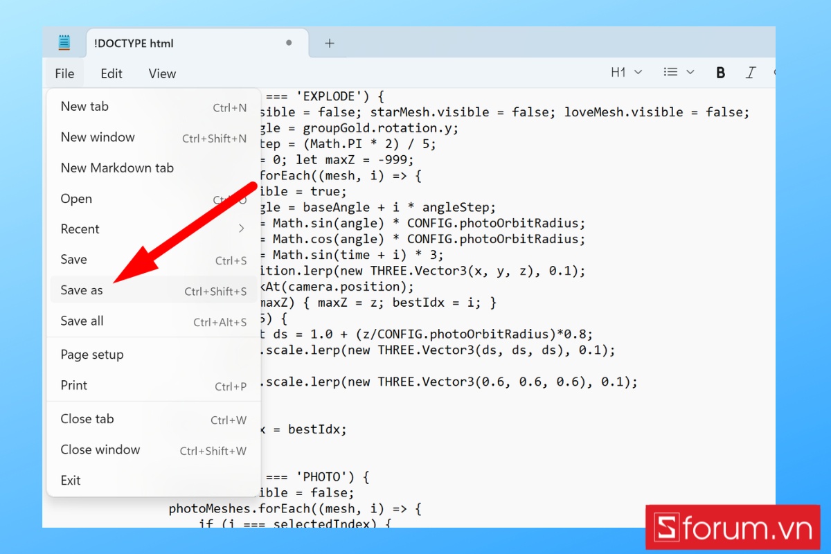 Cách tạo code Noel HTML cây thông 3