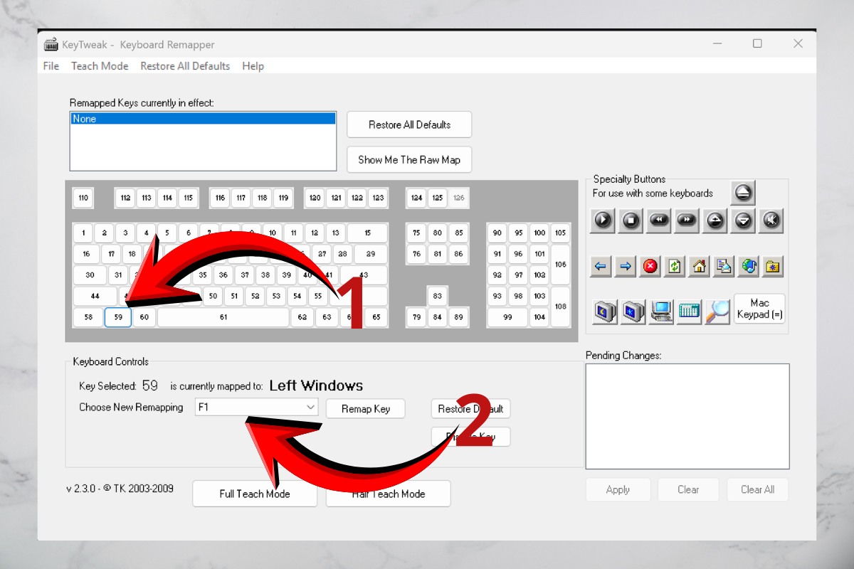 Tắt phím Fn bằng phần mềm 3