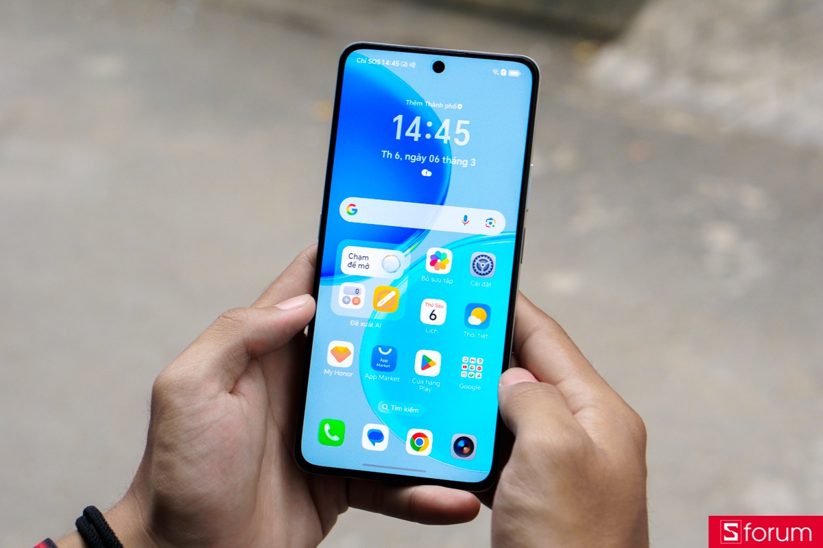 Màn hình AMOLED mang lại trải nghiệm nhìn dễ chịu