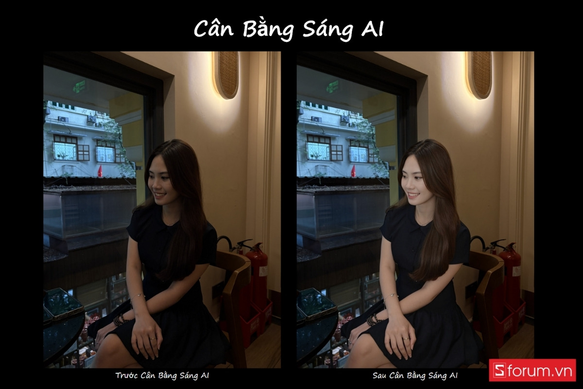 Cách dùng chức năng tỏa sáng chân dung AI trên OPPO Reno15