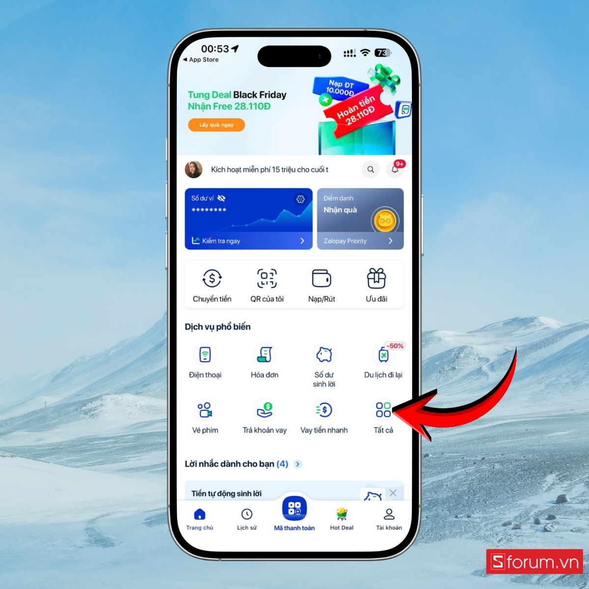 Cách tra cứu phạt nguội trên ZaloPay chỉ với vài thao tác bước 2