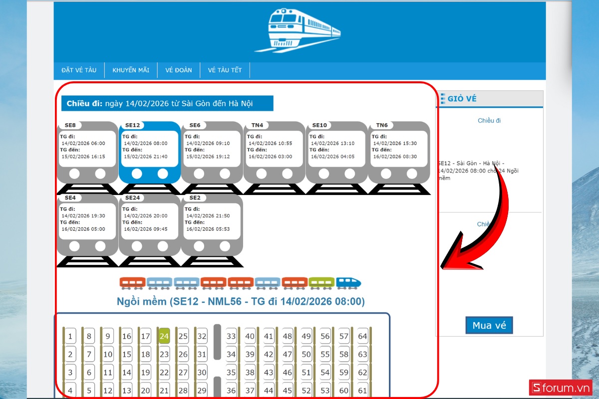 Hướng dẫn đặt vé trên vetautructuyen.vn 3