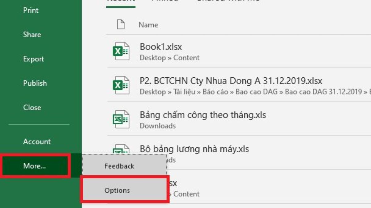 Ô Excel có dấu xanh ở góc và cách tắt bước 1.2
