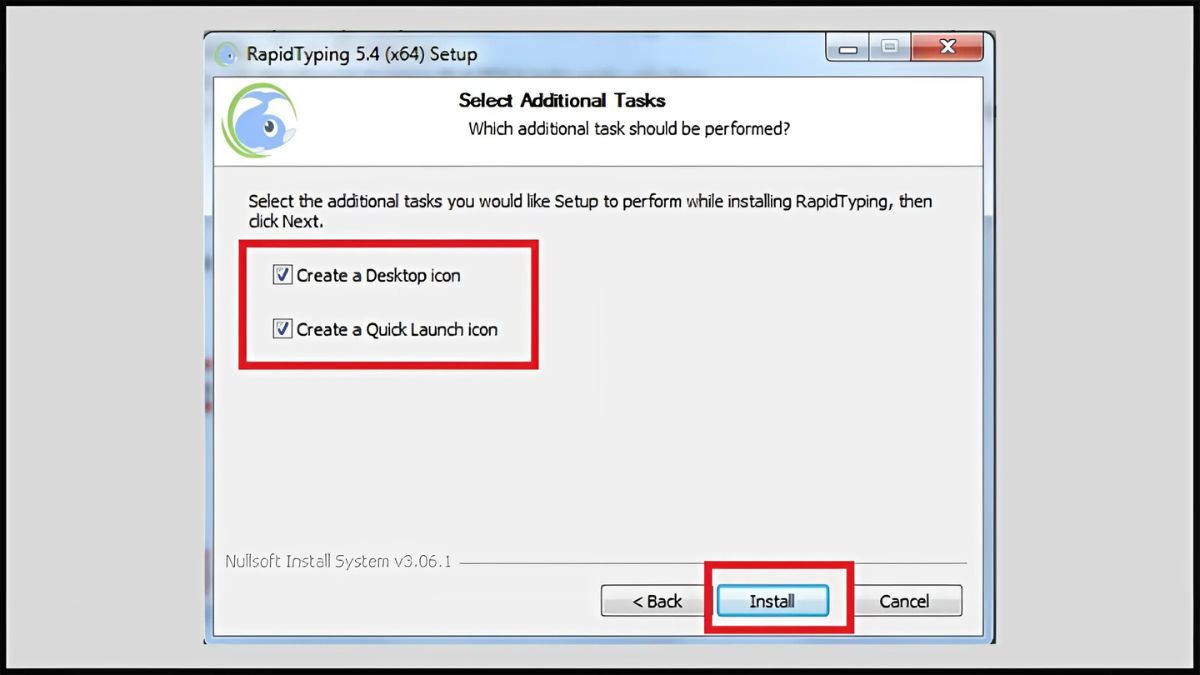 Tải và cài đặt phần mềm Rapid Typing bước 3