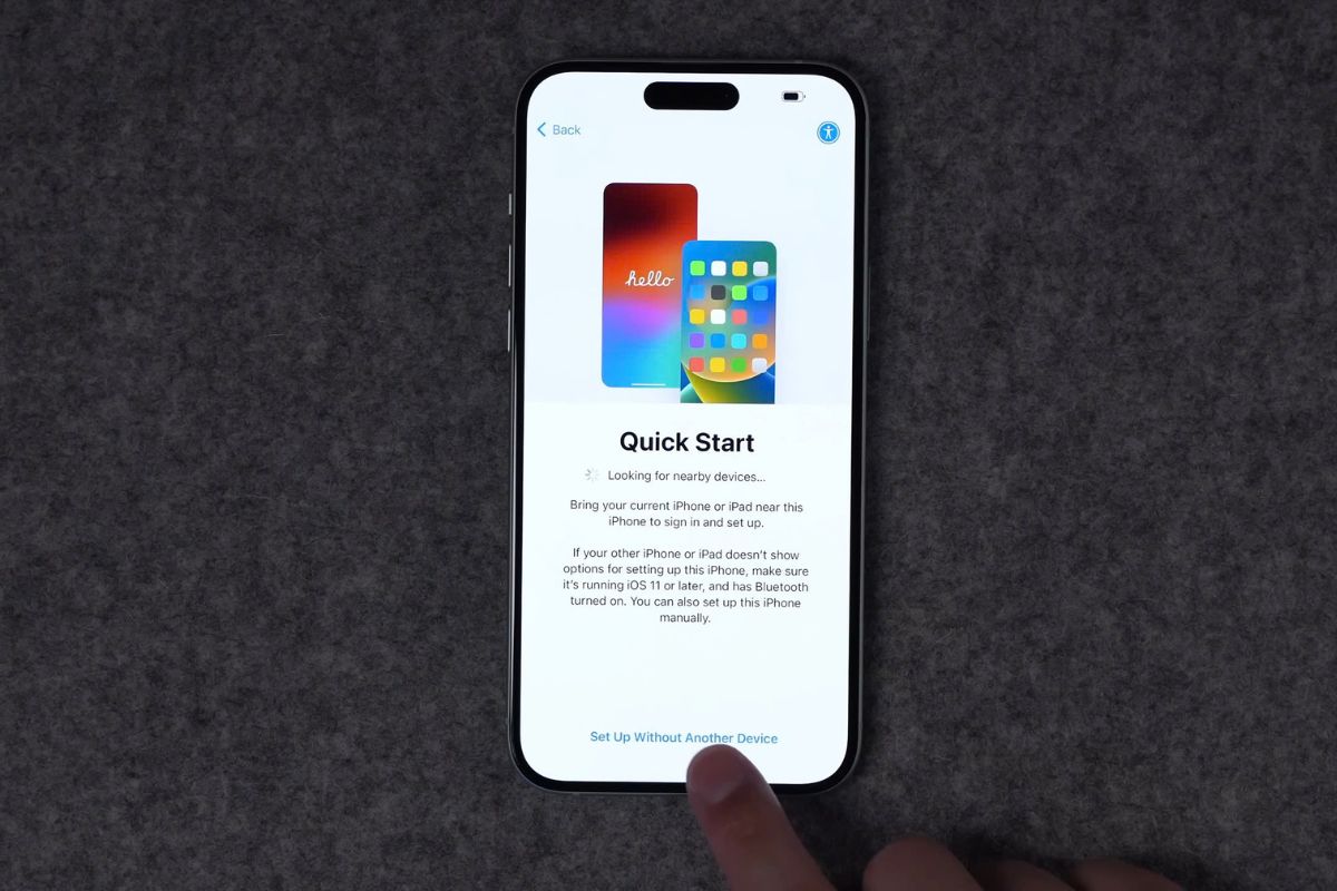 Thiết lập Quick Start
