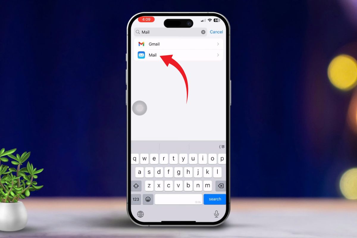Truy cập vào Mail