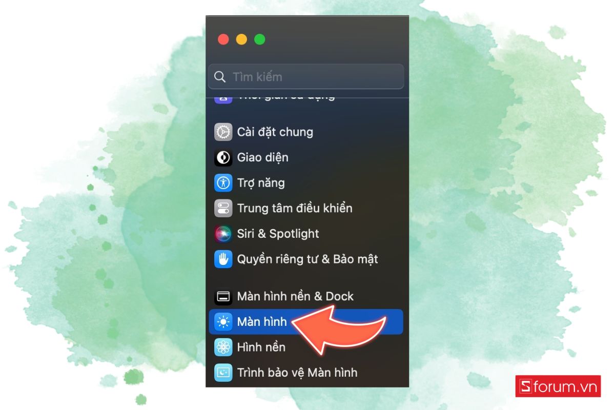 Cách biến iPad làm màn hình phụ cho MacBook - cách 1 - bước 2