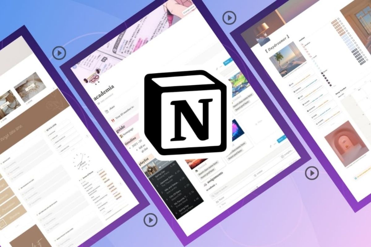 phần mềm ghi chú trên máy tính - Notion