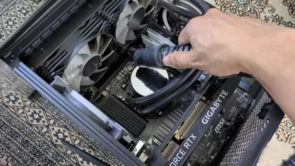 Tối ưu luồng gió trong thùng máy để giảm nhiệt GPU