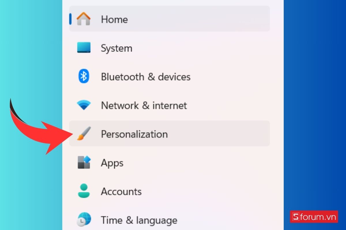 Khóa màn hình máy tính bằng cách tạo màn hình Screen Saver bước 1