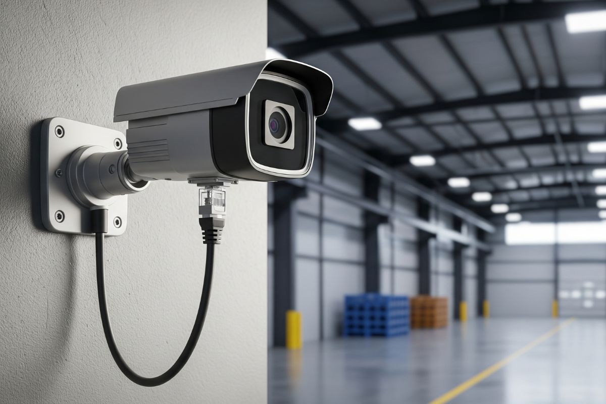 Camera có dây phù hợp với những nơi có không gian rộng