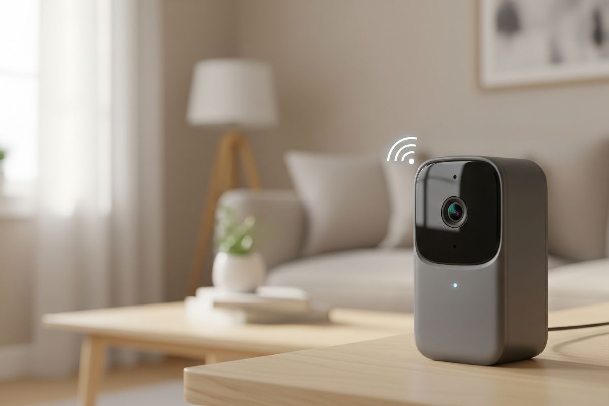 Camera wifi không dây phù hợp khi ở nhà hoặc những nơi có không gian nhỏ