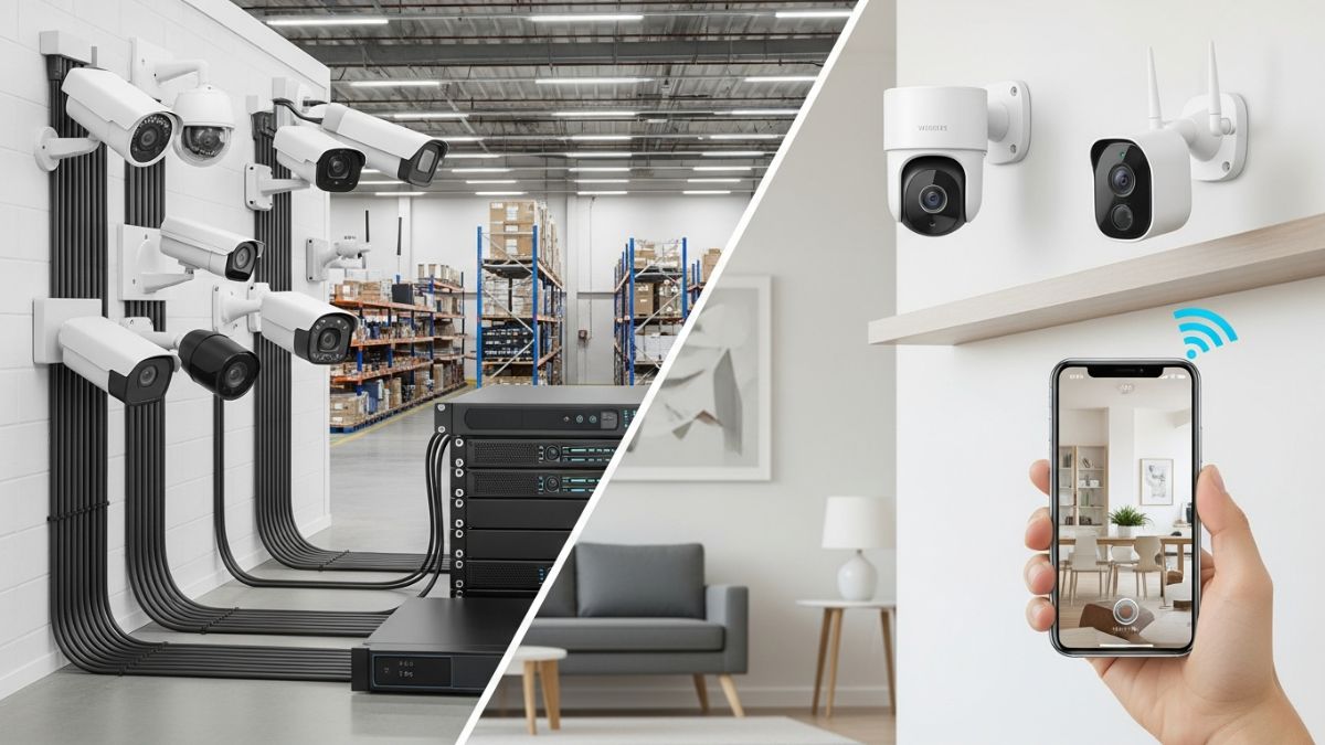 Nên lắp camera có dây hay không dây?