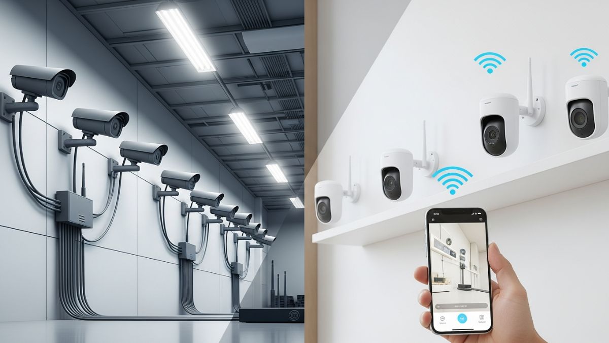 Nên lắp camera có dây hay không dây? Chọn loại nào tốt? Nên lắp camera có dây hay không dây? Chọn loại nào tốt?