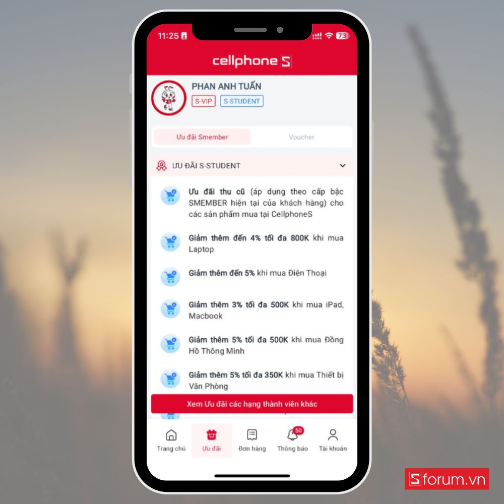 Quản lý voucher và ưu đãi dễ dàng hơn 2