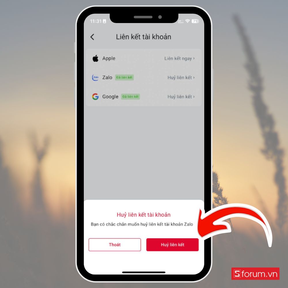 Liên kết tài khoản mạng xã hội linh hoạt