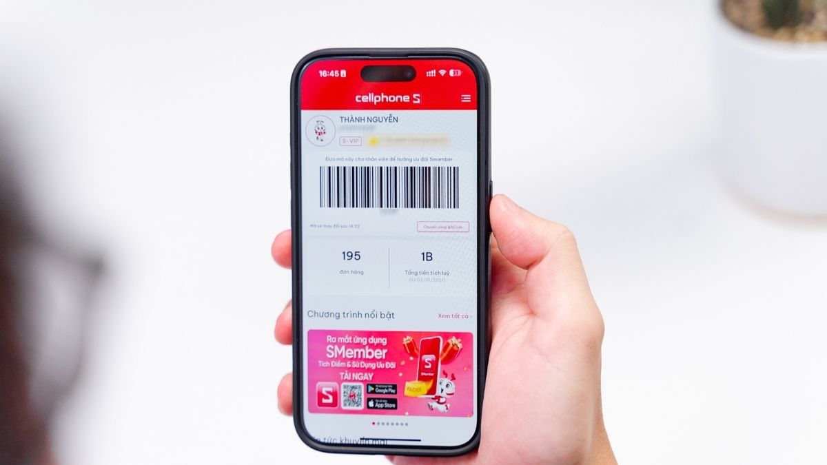 Smember app nâng cấp: ưu đãi, bảo hành và tiện ích trong tầm tay