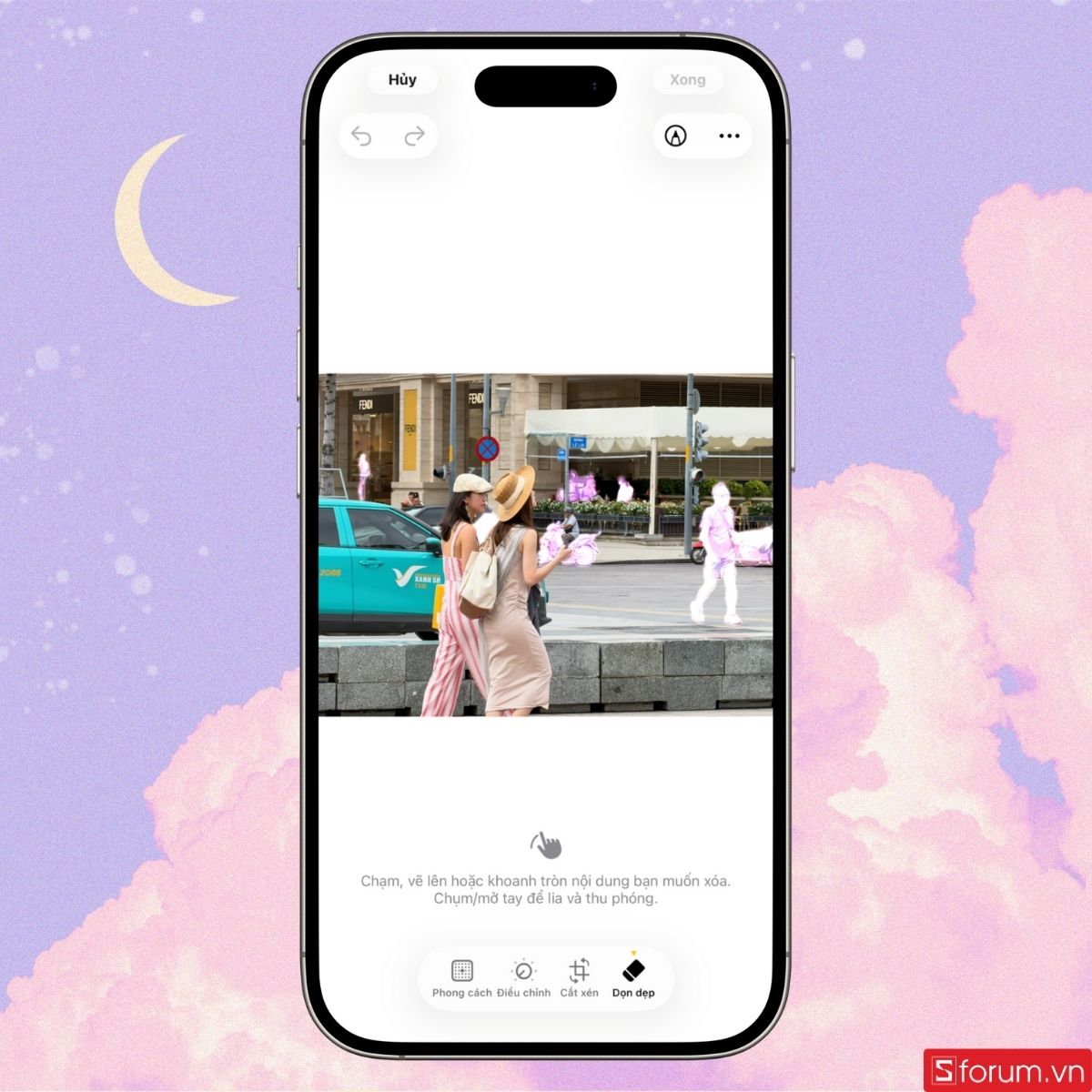 Hệ thống sẽ tự phân tích và dọn dẹp những chi tiết thừa