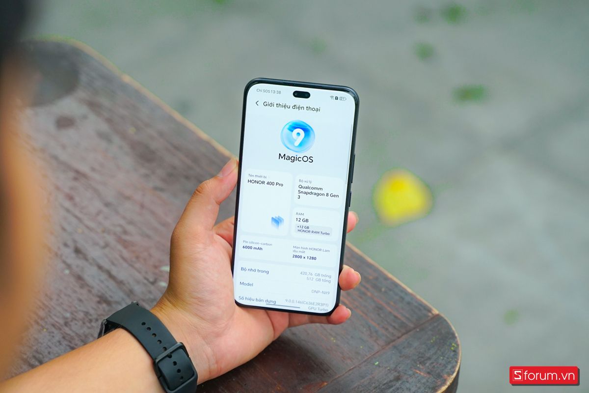 HONOR 400 Pro có giao diện MagicOS 9.0